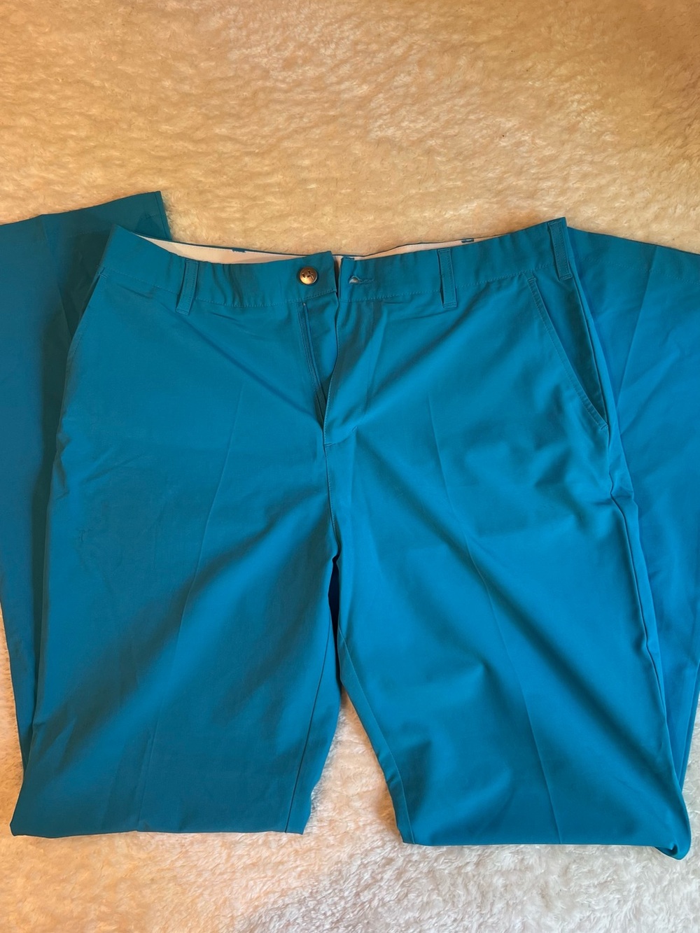 Par 4 Golf Men's Teal Chino Pants